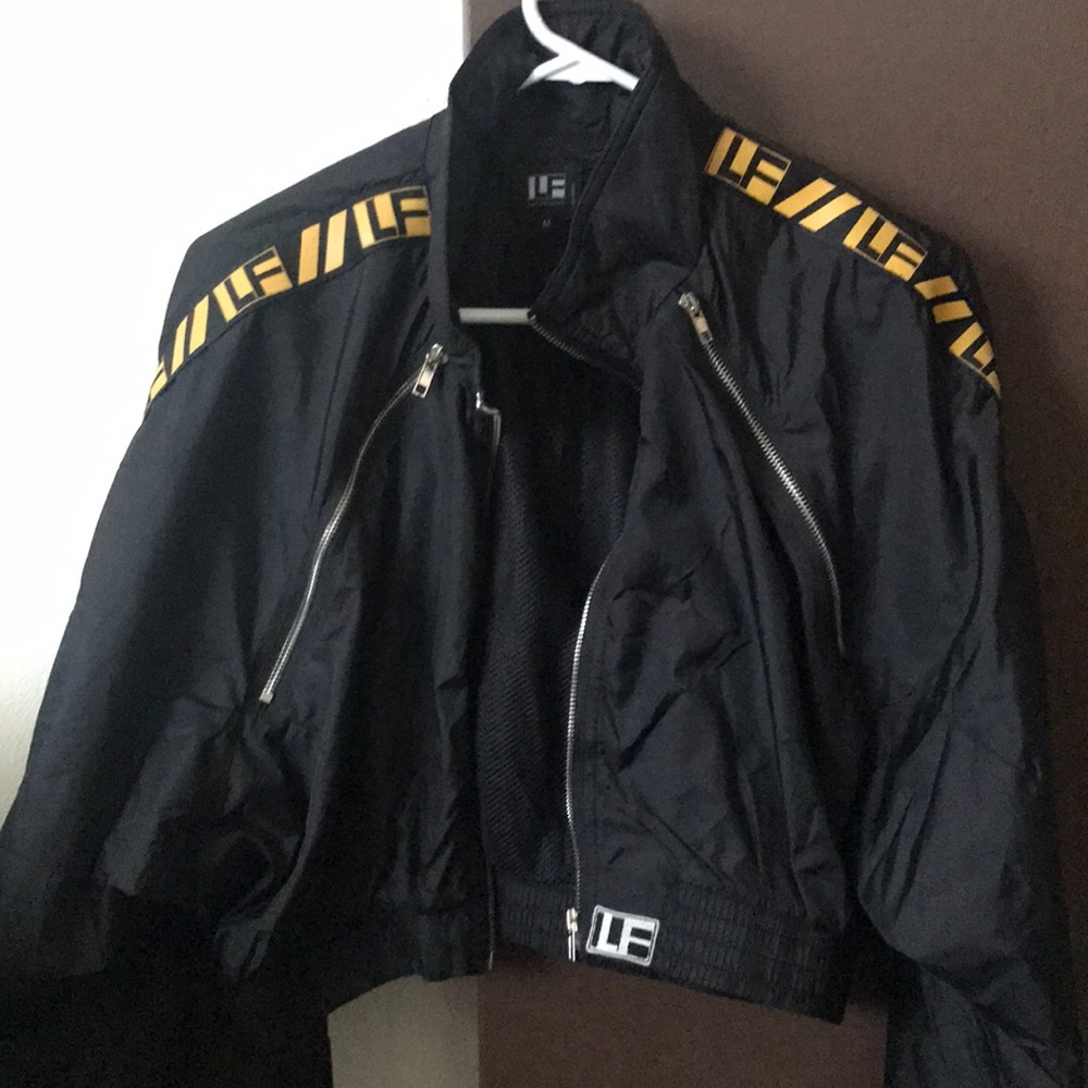 LF cropped bomber jacket